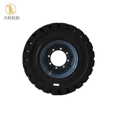 合力杭叉大连5/6/7吨叉车实心轮胎8.25-15减震耐磨实心轮胎图4