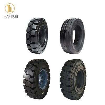 合力杭叉大连5/6/7吨叉车实心轮胎8.25-15减震耐磨实心轮胎图5
