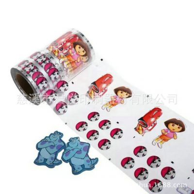 批发加厚贴纸镀铝金属膜内贴膜 塑料桶橡皮擦折叠凳花膜热转印膜图4