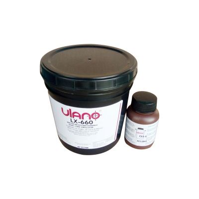 厂家高效LX-660厚版红色水油两用感光乳胶线路板感光胶丝印重氮图5