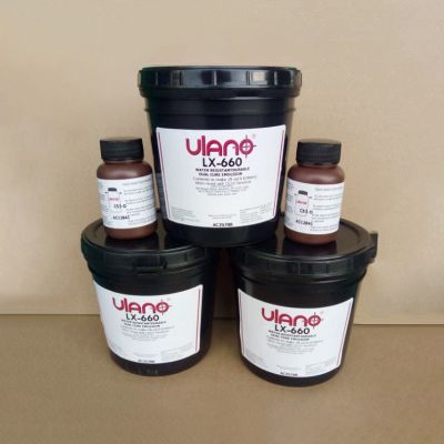 厂家高效LX-660厚版红色水油两用感光乳胶线路板感光胶丝印重氮图2