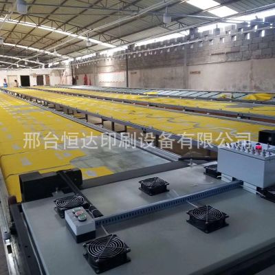 台面玻璃跑台长度不限手动丝网印刷机印花跑台布片印刷平台图4