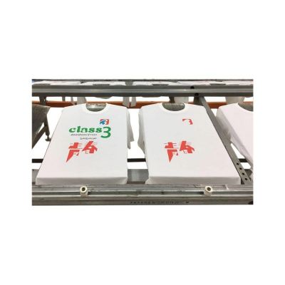 成衣平台 T恤马甲印花跑台 单面双面定做丝网印刷设备图5