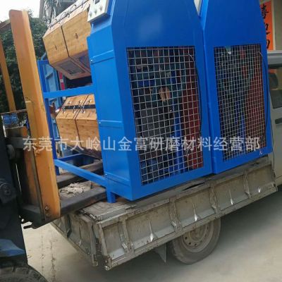 竹板干滚筒抛光机 双层干磨溜光机600升图2