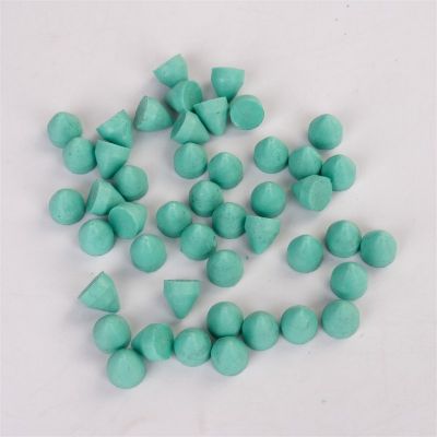 首饰专用绿色研磨石白刚玉棕刚玉金刚砂陶瓷棕刚玉抛光石厂家批发图2