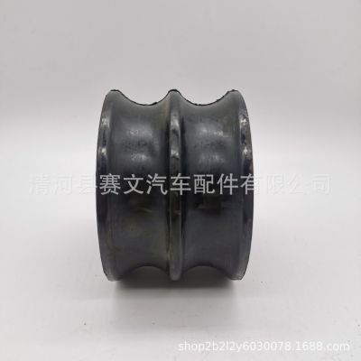 发动机支架 DZ9114590125橡胶悬置适用于陕汽德龙F3000变速箱脚垫图3