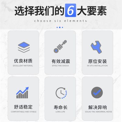 厂家三一重工系列稳定无异响原车尺寸皮卡卡车三一后卡车减震器图5