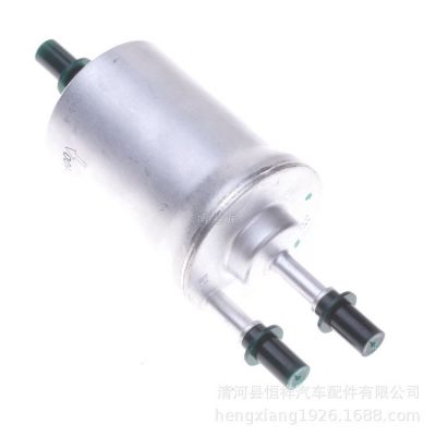 适用于现代特拉卡2.4君爵圣达菲2.4汽油滤清器燃滤芯索纳塔外贸图3