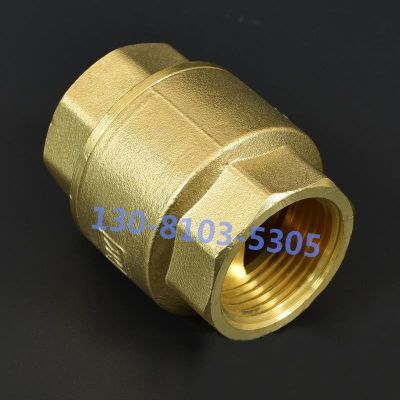 宁波杰克龙H12X-16T丝扣内螺纹6分水单向逆止卧立dn25黄铜止回阀图3