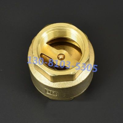 宁波杰克龙H12X-16T丝扣内螺纹6分水单向逆止卧立dn25黄铜止回阀图4