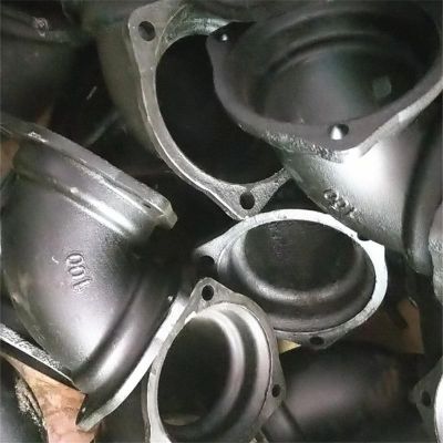 柔性铸铁管B型法兰90度弯头DN50 75 100 150下水排水管件配件接头图4