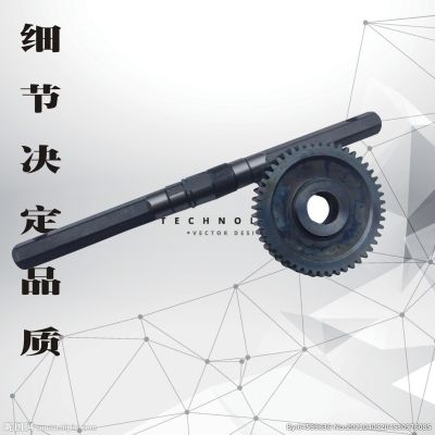 微耕机齿轮，旋耕机齿轮，螺旋齿轮，耕地机齿轮箱，角磨机齿轮图2