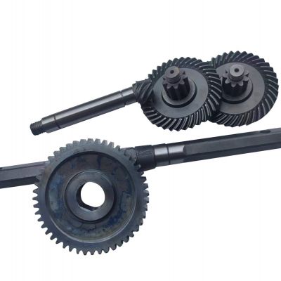 微耕机齿轮，旋耕机齿轮，螺旋齿轮，耕地机齿轮箱，角磨机齿轮图5