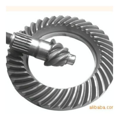 定制盆角齿日系汽车后桥差速器螺旋锥齿轮耐磨渗碳弧齿锥齿轮批发图5