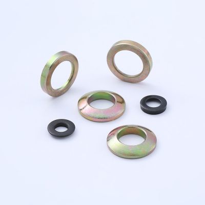 碳钢球面垫圈 锥面垫圈 GB850 DIN6319C垫圈 高强度发黑凸面垫圈图5