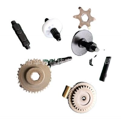 供应加工手摇开窗器齿轮蜗杆斜齿开窗器外壳链轮图2