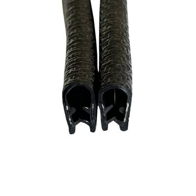 汽车车门装饰条 U型防撞条包边条 钣金边缘保护胶条u型封边密封条图5