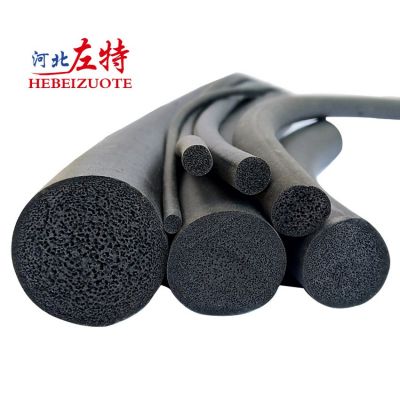 三元乙丙圆形发泡密封条 O型圆棒海绵橡胶条EPDM黑色填缝防撞胶条图3