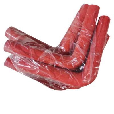 汽车硅胶管增压器钢丝硅胶弯头耐高温高压红色硅胶管中冷进气胶管图5