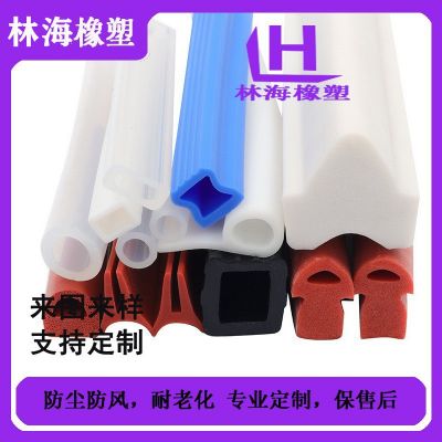 厂家加工各类硅胶密封圈密封条耐高温充气密封圈发泡条图4