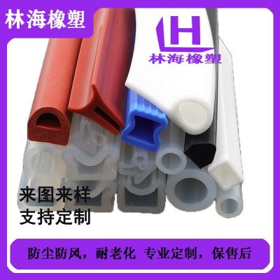 厂家加工各类硅胶密封圈密封条耐高温充气密封圈发泡条图2