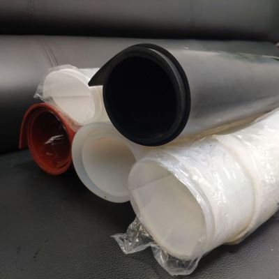 批发耐高温白色红色黑色透明色硅胶板硅胶垫图5