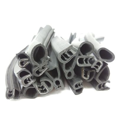 EPDM+钢片 钢丝防火阻燃三复合汽车密封条 机柜密封条图3