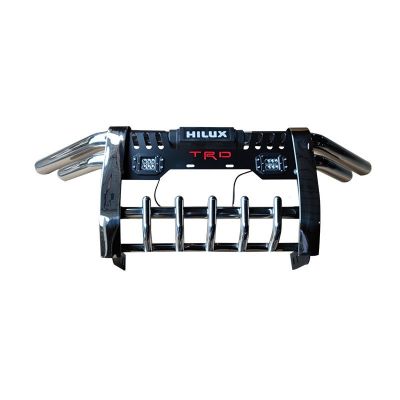 跨境越野车带灯保险杠皮卡车优雅前杠 厂家供应改装配件防撞前杠图5