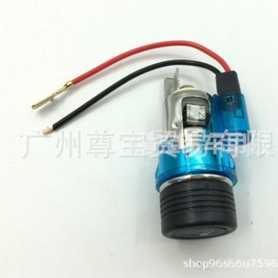 车载12V点烟器总成带灯 改装带灯车载点烟器头（纸盒包装）图4
