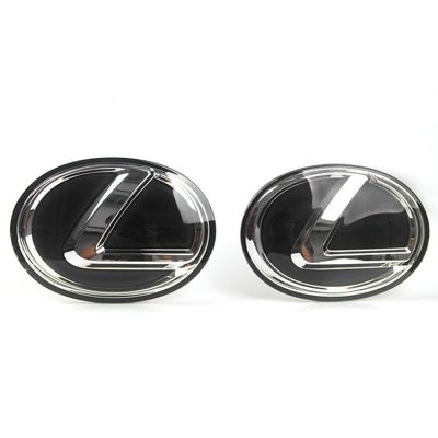 雷克萨斯车标凌志改装中网标黑色镜面水晶标前后车标志贴专用改装图4