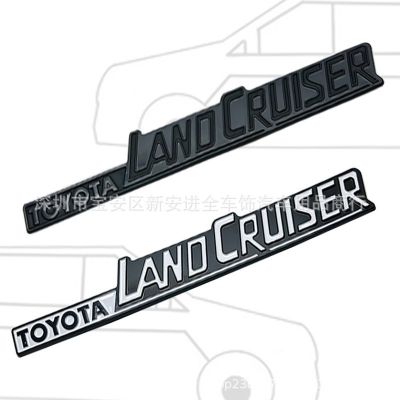 TOYOTA车标适用于丰田 陆巡普拉多LANDCRUISER野越四驱叶子板贴标图4