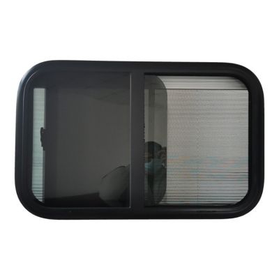 sw推拉窗铝合金4mm钢化玻璃推拉窗外推窗双层亚克力单层钢化玻璃图2