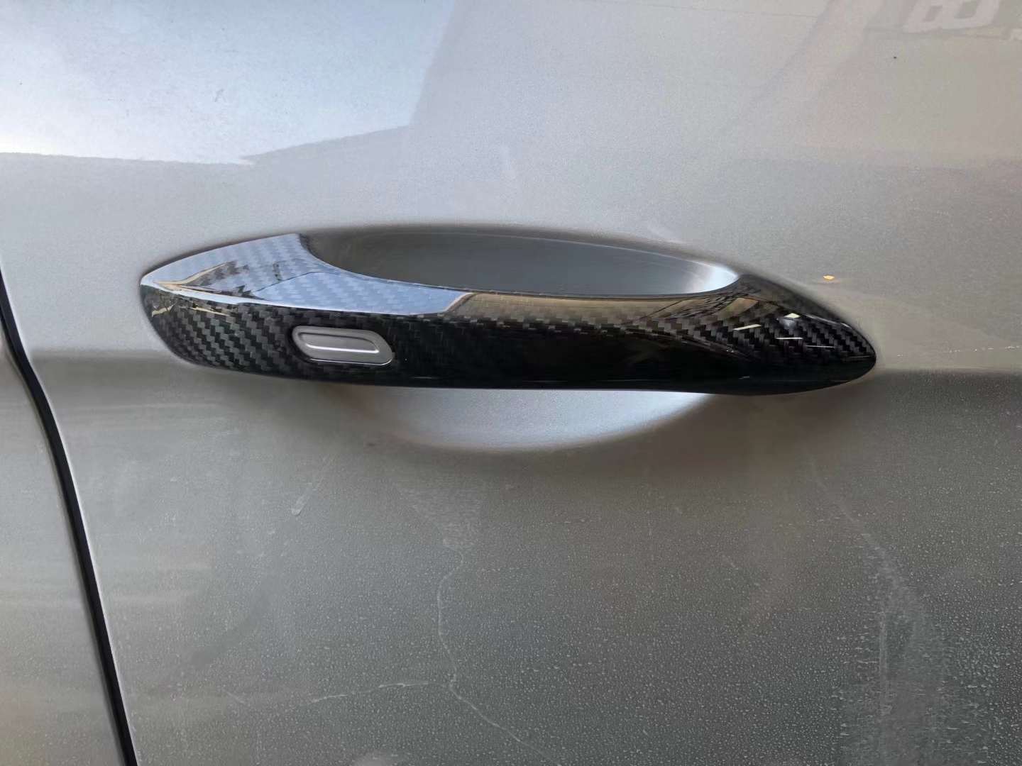 17-22帕拉梅拉971碳纤维门拉手 (2)