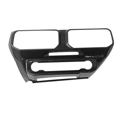 适用24-26款福特野马碳纤维仪表台中控空调风口按键控制面板内饰图5