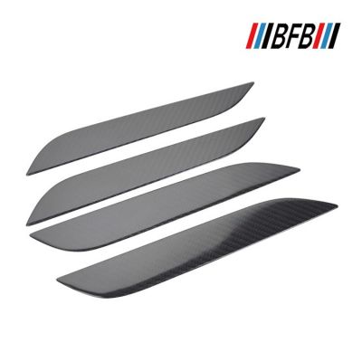 适用Tesla特斯拉Model S碳纤维门拉手Model S改装碳纤外门把手贴图3