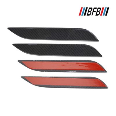 适用Tesla特斯拉Model S碳纤维门拉手Model S改装碳纤外门把手贴图4