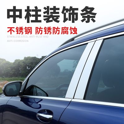 工厂直销奔驰GLB180低配改高配车窗饰条AMG200黑武士改装外饰亮条图3