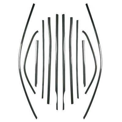 工厂直销奔驰GLB180低配改高配车窗饰条AMG200黑武士改装外饰亮条图5