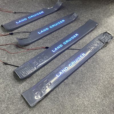 兰德酷路泽LC200/LC300改装门槛条LED迎宾踏板流光带灯丰12-23田图4
