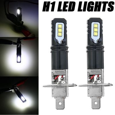 跨境新款车灯 H3 H1 2525 6led 防雾灯80W CSP 大功率前照灯 雾灯