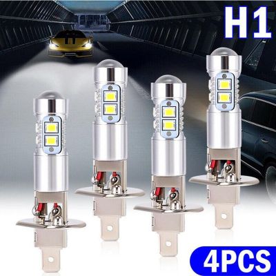 跨境热销led行车灯 H3 H1 10SMD 2835 前雾灯50W大功率防雾灯正白图2