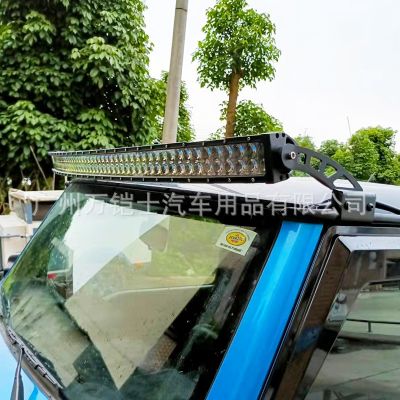 适用2019-2022新款吉姆尼jimny越野改装车顶长条灯射灯支架配件图3