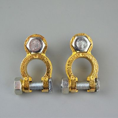 电瓶桩头卡子纯铜加厚汽车蓄电池电瓶接线端子夹头电瓶柱接头夹子图5