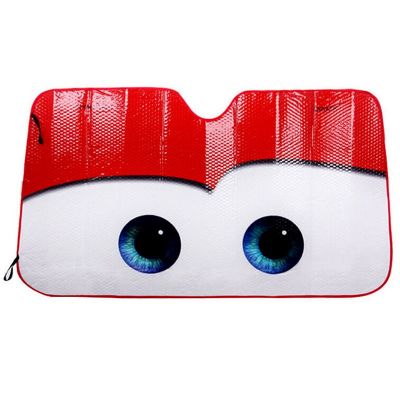 NAPOLEX卡通前挡玻璃罩夏季防晒 汽车用遮阳挡隔热帘太阳挡遮光板图5