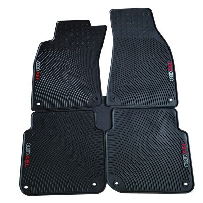 汽车原车乳胶脚垫奥迪A6L/Q5L/A1/A3防尘防水无异味专车专用脚垫图2