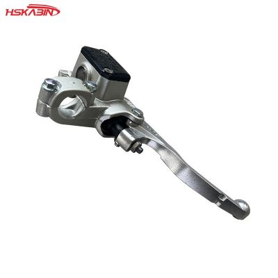 越野摩托车配件KTM银白前刹车上泵EF350带折叠手柄图3