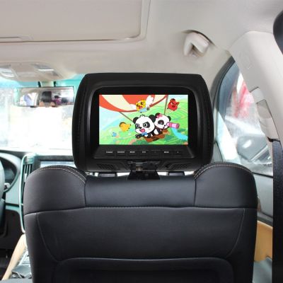 汽车7寸车载MP5高清头枕显示器直接插U盘SD卡 头枕电视电视播放器图4