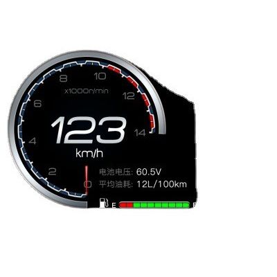 三轮车四轮车新能源电动车高尔夫球车液晶仪表定制开发高清显示器图4