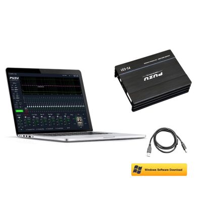 PZ-C31汽车音响改装DSP功放4进6出均衡器31段EQ调音功率放大器图2