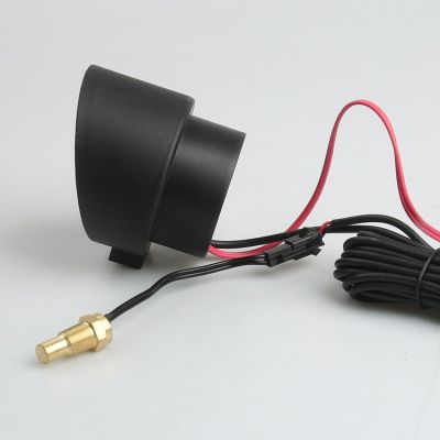 跨境汽车改装通用货车12V24伏水温表挖掘机液晶数显水温表圆炮图4